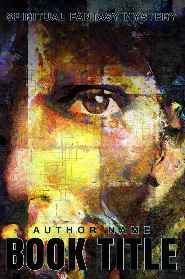 Mystic abstract face – Book cover